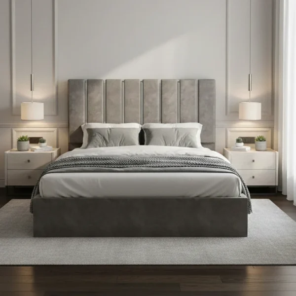 تخت خواب چوبی دونفره سایز 200×160 سانتی متر